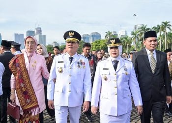 Pasangan Gubernur NTB Terpilih Iqbal-Dinda Resmi Dilantik Presiden Prabowo di Jakarta