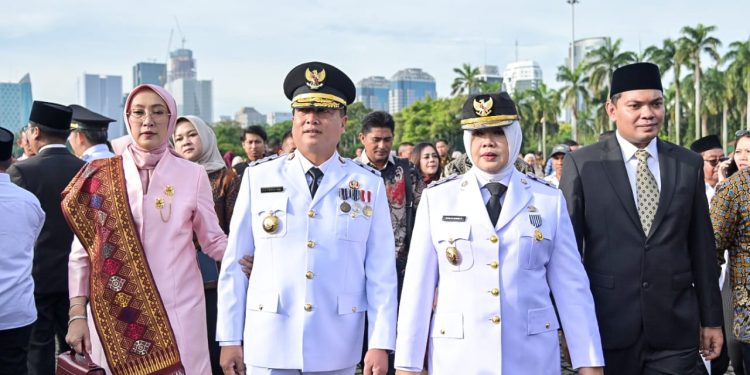 Pasangan Gubernur NTB Terpilih Iqbal-Dinda Resmi Dilantik Presiden Prabowo di Jakarta