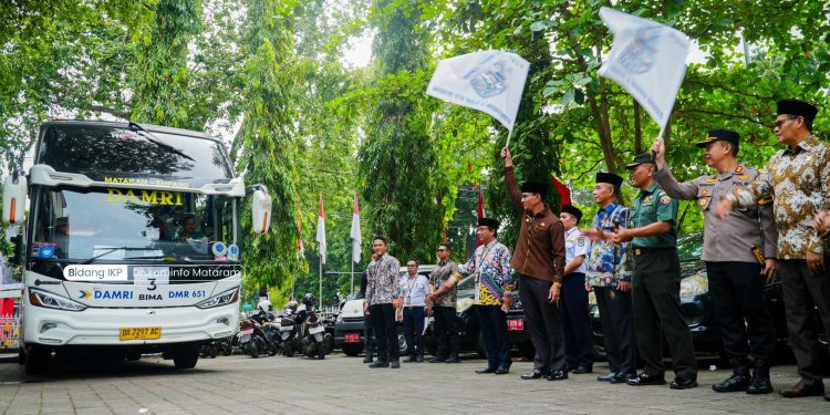 Mudik Asik Bersama Bank NTB Syariah dan Pemerintah Kota Mataram