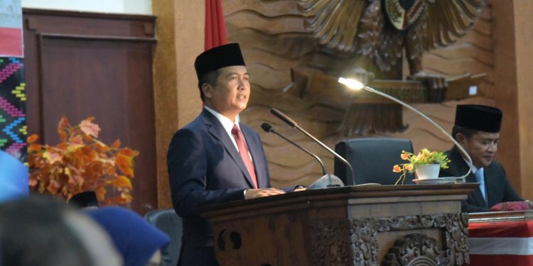 Gubernur NTB Pidato Perdana Visi Misi di Sidang Paripurna DPRD NTB
