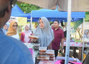 Wagub NTB Ummi Dinda Silaturahmi dengan Masyarakat Rabadompu Kota Bima