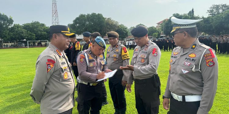 Polda NTB Gelar Apel Serah-Terima Pengendalian Operasi Kerupat Rinjani 2025