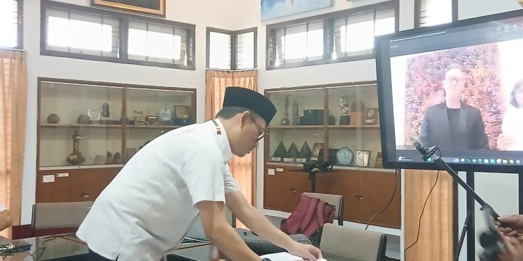 Museum Negeri NTB Tandatangani MoU Dengan Museum and Art Gallery of the Northern Territory (MAGNT) Australia