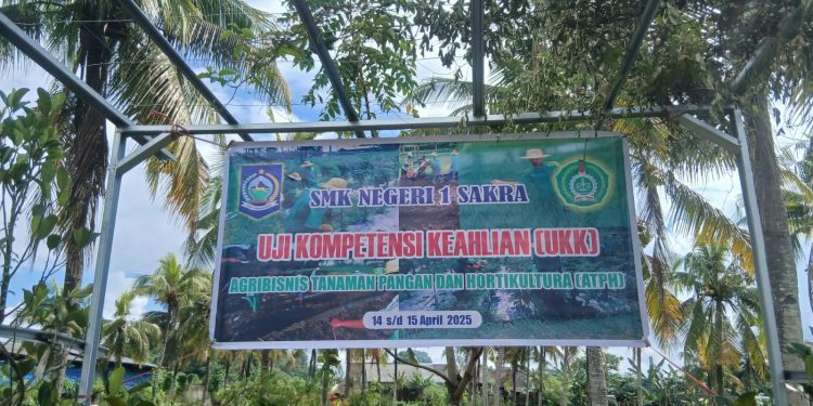 SMKN 1 Sakra Gelar UKK 2025, Hari Pertama Fokus pada APHP, AMP, dan ATPH