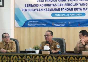 BBPOM dan Pemkot Mataram Mataram Laksanakan Advokasi Pro PN Keamanan Pangan 2025 di Mataram