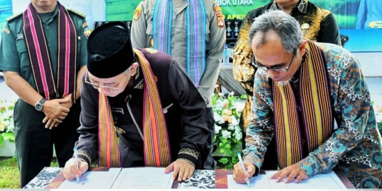 Bank NTB Syariah dan Pemda KLU Jalin Kerjasama Sukseskan Program Swasembada Pangan Presiden Prabowo