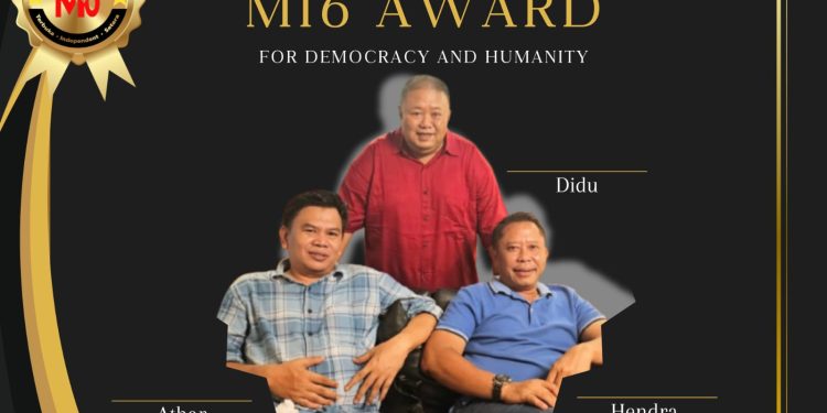 Mi6 Bakal Akan Gelar Mi6 Award for Democracy and Humanity
