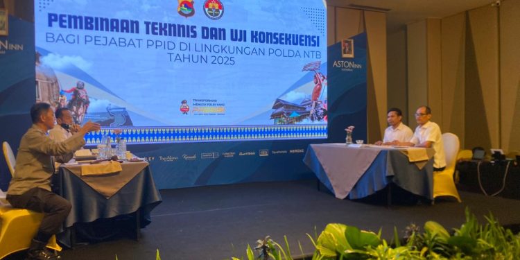 Polda NTB Gelar Uji Konsekuensi Informasi Dikecualikan, Dorong Transparansi Sesuai UU KIP