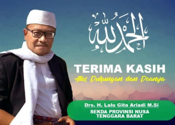 Lalu Gita Ariadi Pamit dari Jabatan Sekda NTB, Mengabdikan Diri sebagai Dosen IPDN
