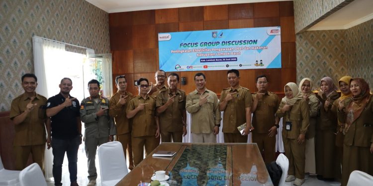 BBPOM di Mataram Laksanakan Kegiatan FGD TKPPOM Kabupaten Lombok Barat