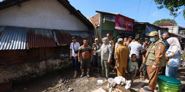 Wakil Gubernur NTB Ummi Dinda, Tinjau Langsung Lokasi Terdampak Banjir