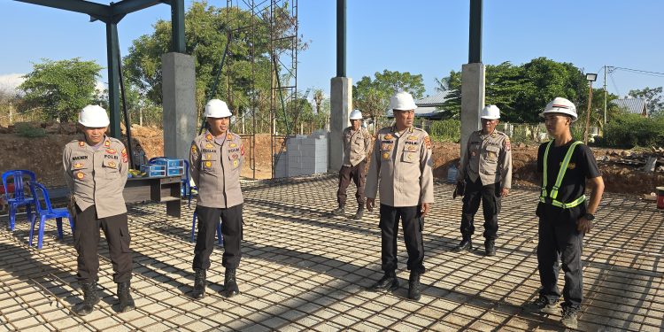 Dukung Swasembada Pangan, Polda NTB Monitoring Pembangunan Gudang Jagung di Sumbawa