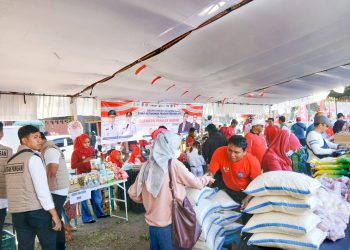 Warnai Perayaan HUT ke-80 RI, Pemprov NTB Gelar GPM di Lapangan Lingkungan Pagutan Permai