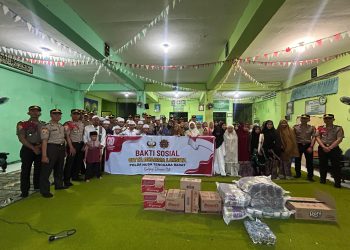 Siswa SIP Angkatan 54 Gelombang II Polda NTB Gelar Bakti Sosial di Tiga Panti Asuhan di Mataram