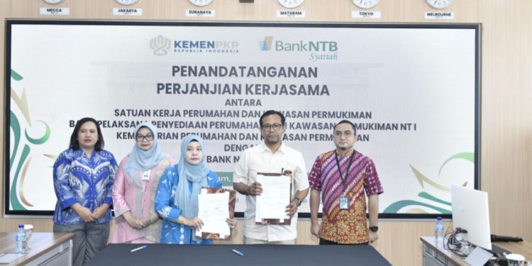 Bank NTB Syariah Jalin Kerjasama dengan Balai Pelaksana Penyediaan Perumahan dan Kawasan Permukiman