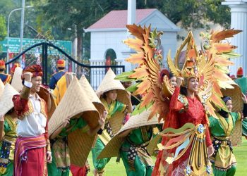 Sempurna Penampilan “Tembolak Beak NTB pada Gladi Bersih di Istana Merdeka Jakarta