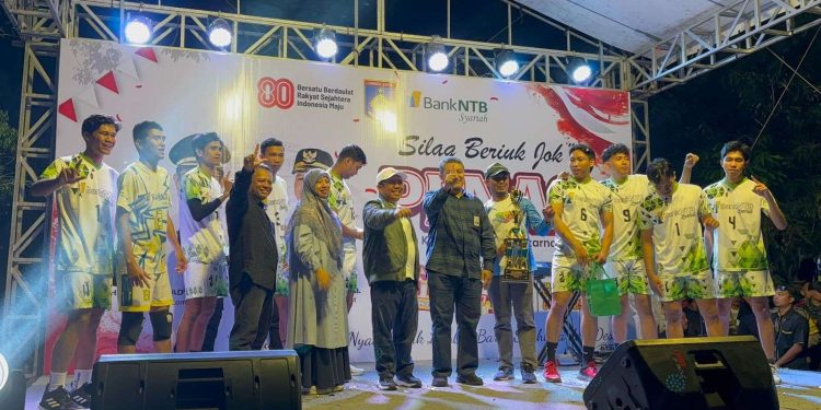 Bank NTB Syariah Juara Volly Bupati Lobar Cup 2025