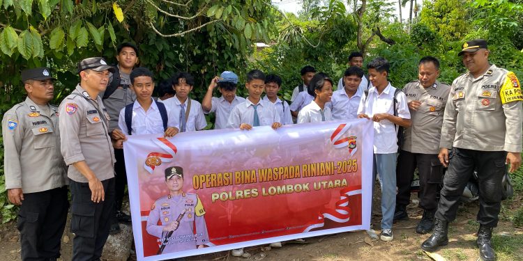 Satgas Binmas Polres Lombok Utara Gelar Penyuluhan Bahaya Paham Radikal di Yayasan Solihul Muhsinin NWDI
