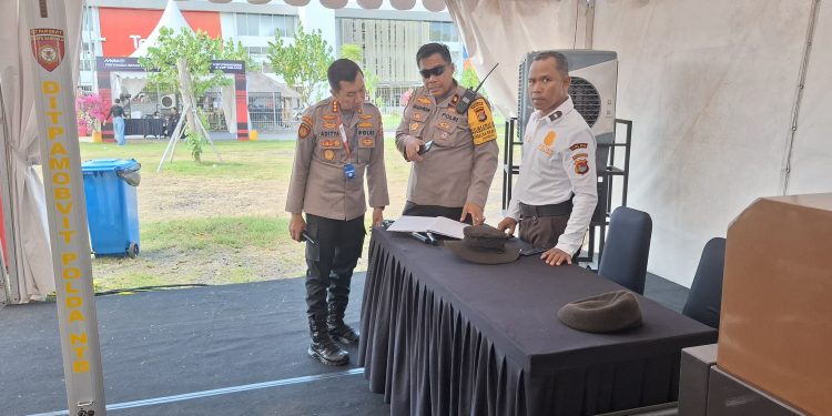 Situasi Aman Terkendali, Polisi Intensifkan Pemeriksaan di Pintu Masuk Sirkuit Mandalika