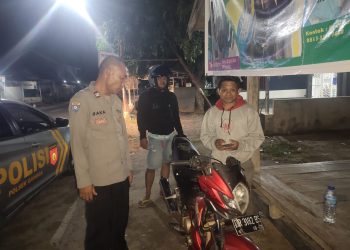 Polsek Gangga Gelar Patroli Dini Hari Antisipasi 3C dan Balap Liar
