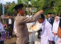 Kapolres Lombok Utara Pimpin Upacara Peringatan Hari Santri Nasional 2025 di Ponpes Al-Istiqomah Kapu