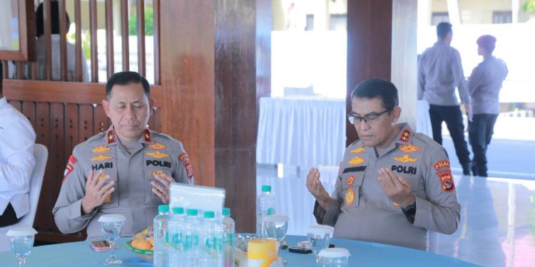 Jajaran Polda NTB Khusyuk dalam Doakan untuk Sumatera