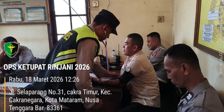 Dukung Pengamanan Ogoh-ogoh dan Ops Ketupat Rinjani 2026, Tim Dokkes Polda NTB Siaga Layanan Kesehatan Lapangan