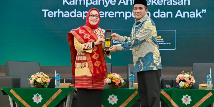 Bersama Menteri PPPA Pemprov NTB Serukan Cegah Kekerasan Perempuan dan Anak Bersama Menteri PPPA