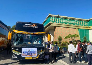 Polda NTB Kawal Keberangkatan Jamaah Haji Kloter 13 Asal Lombok Utara