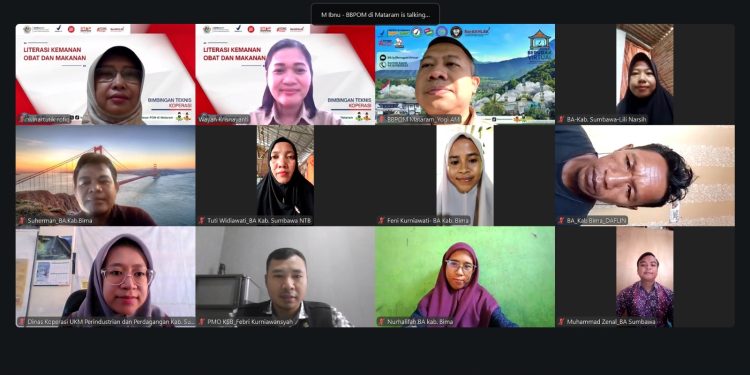 BBPOM Mataram Lanjutkan Bimtek Pendamping Koperasi Merah Putih untuk Wilayah Pulau Sumbawa