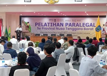 Dibuka Gubernur NTB, Gerakan Seribu Paralegal ADVOKAI Resmi Digelar