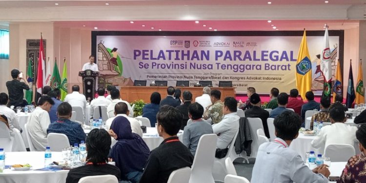 Dibuka Gubernur NTB, Gerakan Seribu Paralegal ADVOKAI Resmi Digelar
