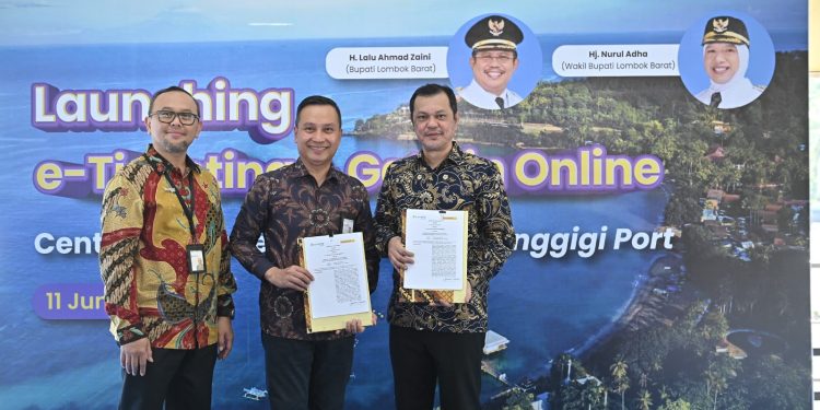 Bank NTB Syariah Dukung Digitalisasi Pelabuhan Senggigi Melalui Kerja Sama Sistem Pembayaran Digital Easybook
