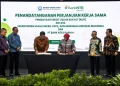 Permudah Akses Modal Pelaku Usaha, Bank NTB Syariah dan Kementerian UMKM Tandatangani PKS Pembiayaan KUR